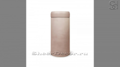 Напольная раковина на пьедестале Jenna M9 из розового бетона Concrete Coral РОССИЯ 126821179 для ванной комнаты_1