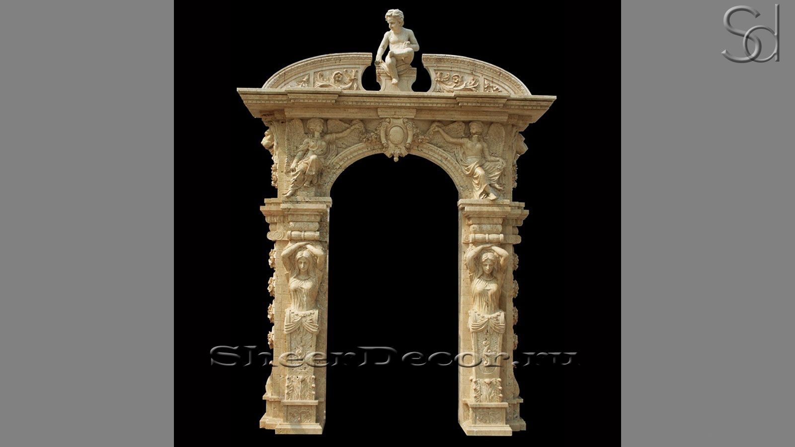 Ellisse Classico Romano Antique Spilla Ellisse