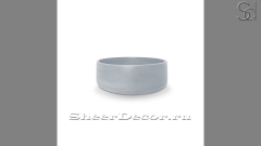 Накладная раковина Bull из голубого бетона Concrete Cloud РОССИЯ 039811011 для ванной комнаты_1