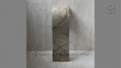 Мраморная ножка - пьедестал под раковину Vita из камня Sequoia green 697819121_6