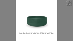 Накладная раковина Bull из зеленого бетона Concrete Green РОССИЯ 039762011 для ванной комнаты_1