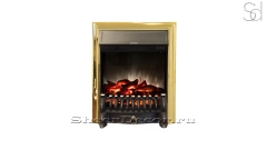 Электротопка для камина RealFlame Fobos Lux Golden Brass из сплава металла_1
