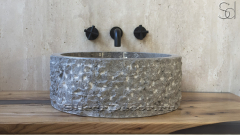Гранитная раковина Kale из серого камня Light Grey ИНДОНЕЗИЯ 019515311 для ванной комнаты_1
