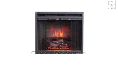 Электротопка для камина RealFlame Leeds 23 DDW Black из сплава металла_1