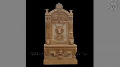 Мраморный питьевой фонтанчик бежевого цвета Marzio Conciglia из камня сорта Jura Beige 085062052_1