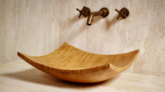 Деревянная мойка Escale из натурального бамбука Golden Bamboo ИНДОНЕЗИЯ 032600011 для ванной комнаты_1