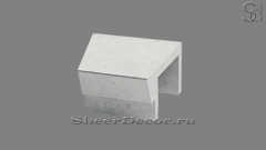 Скамейка Leanti Classic из архитектурного бетона White C1 белый 143761933_1