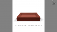 Медная раковина Nina M2 из архитектурного бетона Concrete Copper РОССИЯ 021849112 для ванной комнаты_1