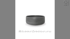 Накладная раковина Bull из серого бетона Concrete Graphite РОССИЯ 039357011 для ванной комнаты_1