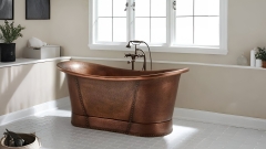 Элитная ванна Sandra M31 из меди Copper 0682008531 производство ИНДОНЕЗИЯ_1