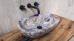 Накладная раковина для ванной Hector из флюорита Amethyst_5