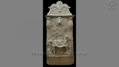 Мраморный фонтан белого цвета Nica из камня сорта Bianco Grigio 101462041_1