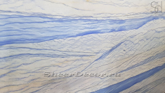 Гранитные слэбы и плитка из натурального гранита Azul Macaubas голубого цвета_1