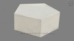 Скамейка Leotta Standard из архитектурного бетона White C3 бежевый 146339931_1