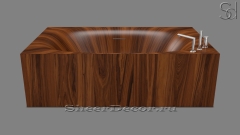 Оригинальная ванна Gori M2 из натурального дерева Santos Palisander 323395152 коричневого цвета_1