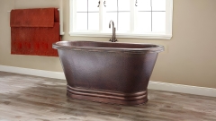 Элитная ванна Sandra M34 из бронзы Copper 0682008534 производство ИНДОНЕЗИЯ_1