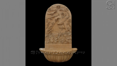 Каменный питьевой фонтанчик Patrizio Fiore  из бежевого мрамора Jura Beige 087062055_1