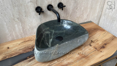 Мойка в ванную Piedra M269 из речного камня  Verde ИНДОНЕЗИЯ 00503011269_1
