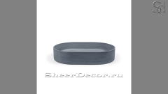 Синяя раковина Margo из архитектурного архитектурного Concrete Blue РОССИЯ 100476111 для ванной комнаты_1