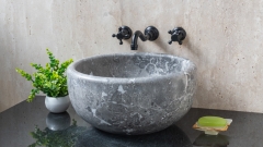 Каменная курна  Kadi из коричневого мрамора Brown Tiny ИНДИЯ 426007121_1