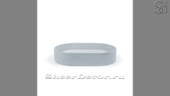 Голубая раковина Margo из архитектурного архитектурного Concrete Cloud РОССИЯ 100811111 для ванной комнаты_1