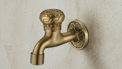 монокран для раковины Zekla Grape из латуни сорта Brass Brushed ИНДИЯ 703353112_1