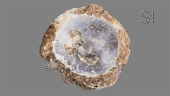 Накладная раковина для ванной Hector из агата Crag Agate_2