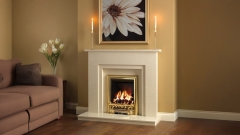 Каменный портал для облицовки камина Lepanto из мрамора Botticino 139119105_1 _1