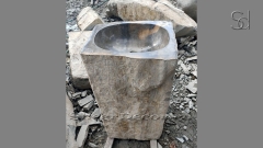 Мойка в ванную Piedra M280 из речного камня  Pietricele Fanteziste ИНДОНЕЗИЯ 00518917280_3