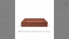 Медная раковина Nina из архитектурного бетона Concrete Copper РОССИЯ 021849111 для ванной комнаты_1