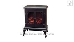 Электротопка для камина RealFlame Saturn Black из сплава металла_1