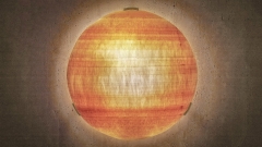 Каменный настенный светильник бра Frisbee 509 WSXL Gold из желтого оникса Honey Onyx_1