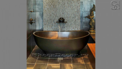 Дизайнерская ванна Anna из бронзы Bronze017300451 производство ИНДОНЕЗИЯ_3