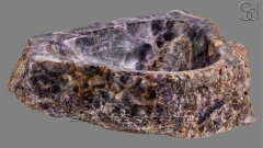 Накладная раковина для ванной Hector из флюорита Winy Amethyst_2