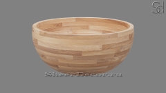 Оригинальная ванна Dado M3 из натурального дерева Light Nut 374441153 бежевого цвета_1