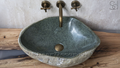Мойка в ванную Piedra M113 из речного камня  Verde ИНДОНЕЗИЯ 00503011113_1