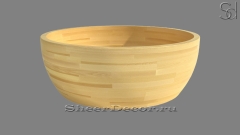 Дизайнерская ванна Dado M3 из ясеня Natural Ash 374442153 круглой формы_1