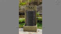 Гранитный фонтан серого цвета Cento из камня сорта Marengo 013017541_1