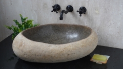 Мойка в ванную Piedra M632 из речного камня  Gris ИНДОНЕЗИЯ 00504511632_1