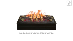 Электротопка для камина RealFlame 3D Cassette Black из сплава металла_1