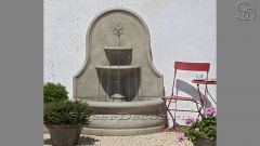 Гранитный фонтан серого цвета Terence Bacinella из камня сорта Marengo 091017049_1
