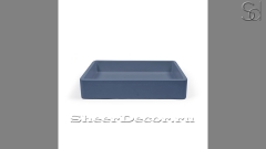 Накладная раковина Cindy из синего бетона Concrete Blue РОССИЯ 344476111 для ванной комнаты_1