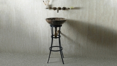 Кованая подставка под раковину Claire из кованой стали Black Steel 147500021_1