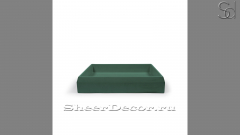 Накладная раковина Nina M4 из зеленого бетона Concrete Green РОССИЯ 021762114 для ванной комнаты_1