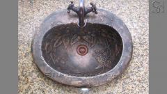 Бронзовая раковина Seren из сплава Bronze ИНДОНЕЗИЯ 641300411 для ванной комнаты_1