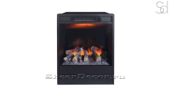 Электротопка для камина RealFlame Eugene 3D Black из сплава металла_1