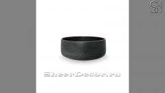 Черная раковина Bull из архитектурного бетона Concrete Black РОССИЯ 039400011 для ванной комнаты_1