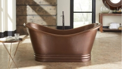 Элитная ванна Sandra M18 из меди Copper 0682006518 производство ИНДОНЕЗИЯ_1