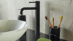 Накладной смеситель для раковины Diama из латуни сорта Black Brass ИНДИЯ 688401001_4