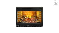 Электротопка для камина RealFlame 3D Prometheus Black из сплава металла_1